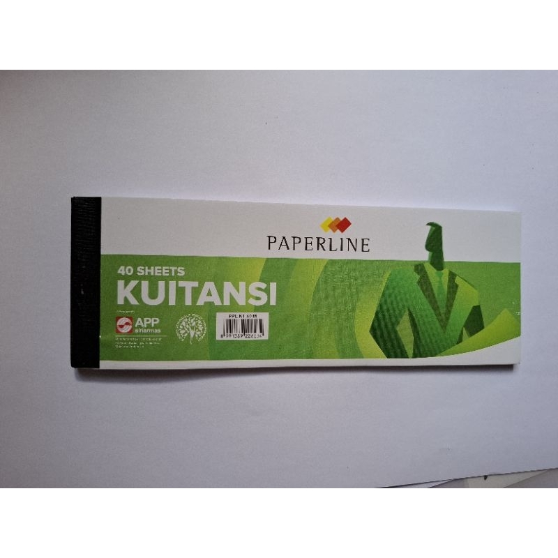 

Kuitansi 40 sheets PAPERLINE (ecer per 1pcs)