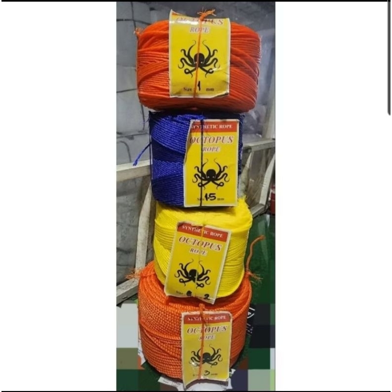 

Tali plastik/tali nilon 1mm,1½mm, 2mm,2½mm dan 3mm /±200mtr