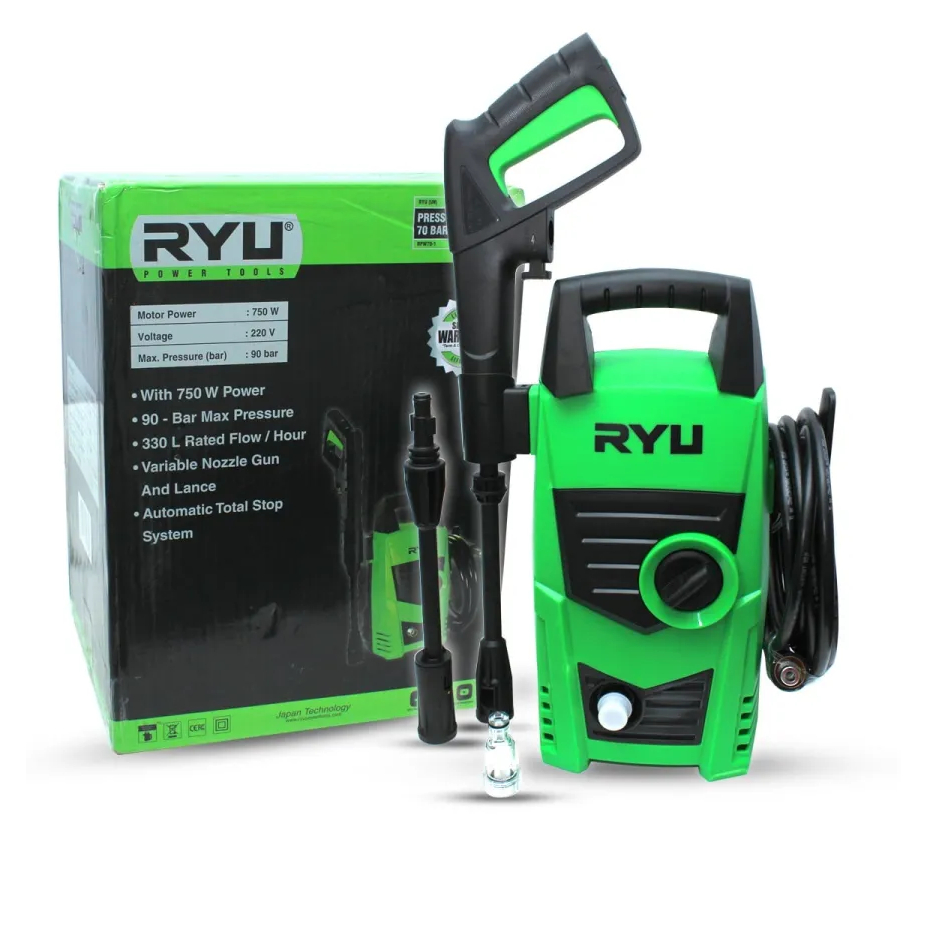 Jet Cleaner Mesin Cuci Motor listrik alat cuci mobil RYU RPW 70-1