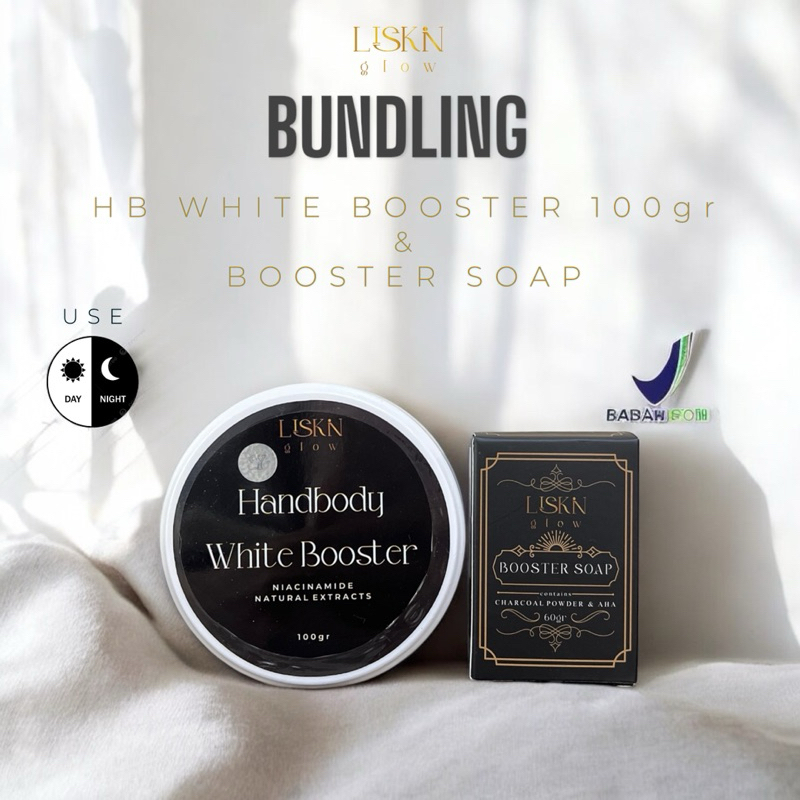 Bundling Hb White Booster dan Toner Badan Grade a / Bundling toner dan hb / Bundling Handbody White 