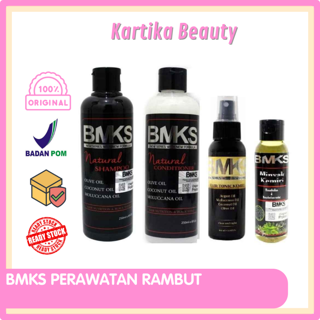 BMKS MINYAK KEMIRI SHAMPOO ANTI RONTOK PENUMBUH RAMBUT HAIR TONIC KEMIRI TONIK RAMBUT TEBAL