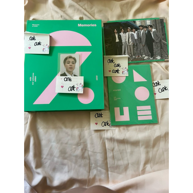Ready Stock Unsealed DVD Memories BTS 2020 PC JIMIN