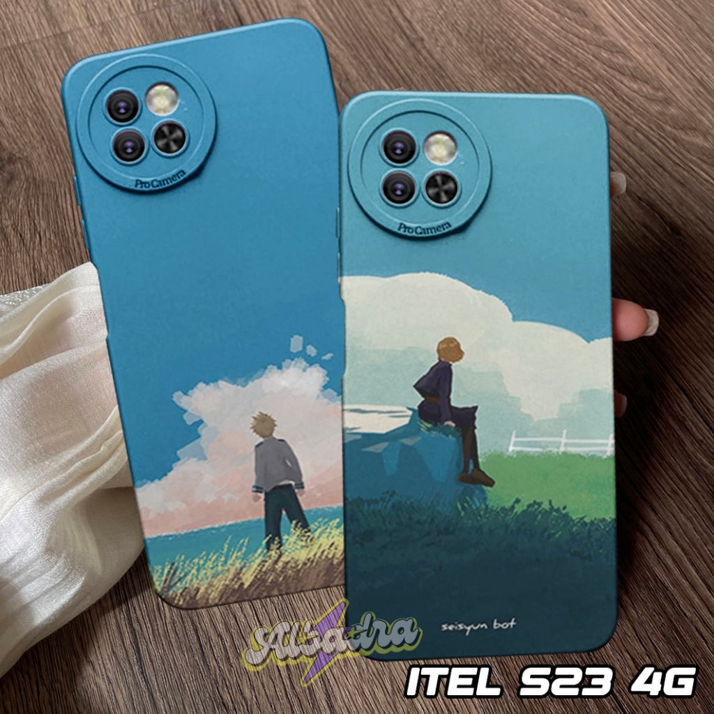 Case ITEL VISION S23 4G - SOFT CASE ANIAMSI 3 - Softcase ITEL S23 4G - Case - Kesing Lucu - Softcase