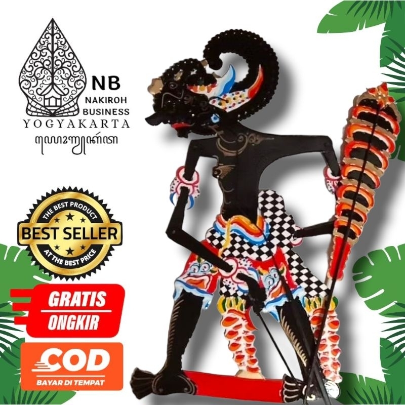 NAKIROHBUSINESS Wayang kulit BIMA/WERKUDARA
