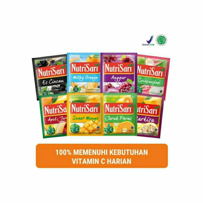 

Nutrisari Varian Renceng Renteng Isi 10 sachet 14gr