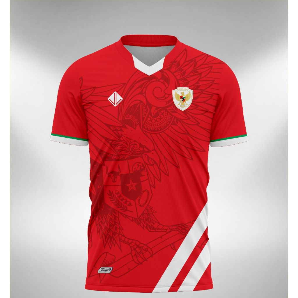 Jersey Fantasy Timnas Indonesia Garuda 2024 Garis
