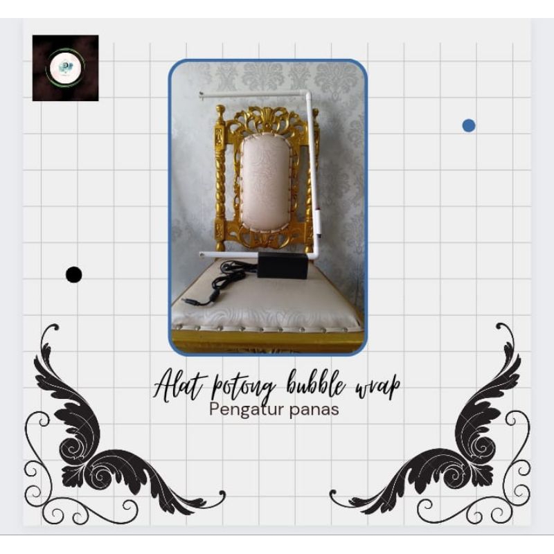 

ALAT PEMOTONG BUBBLE WRAP ELEKTRIK PLUS PENGATUR PANAS
