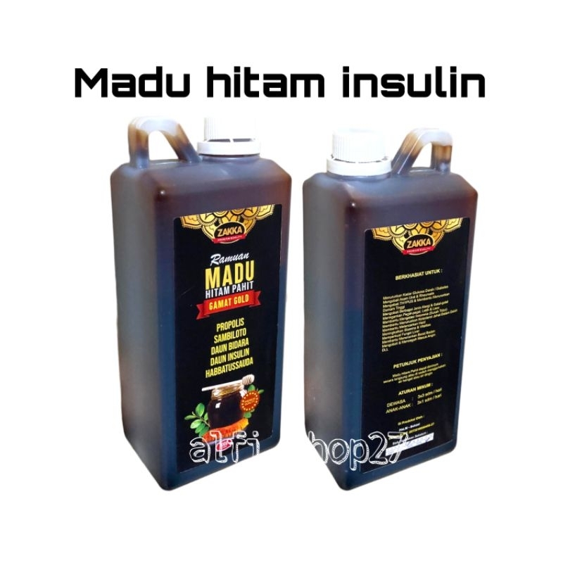 

madu hitam pahit gamat gold 1KG - madu hitam ekstra gamat emas plus bidara insulin sambiloto