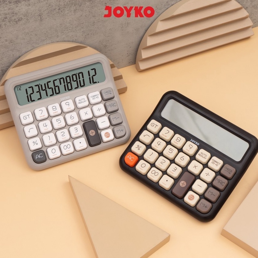 

CALCULATOR BIG DISPLAY JOYKO CC63BCO KALKULATOR MEHANICAL BUTTON DESKTOP MEJA KODE W2O3