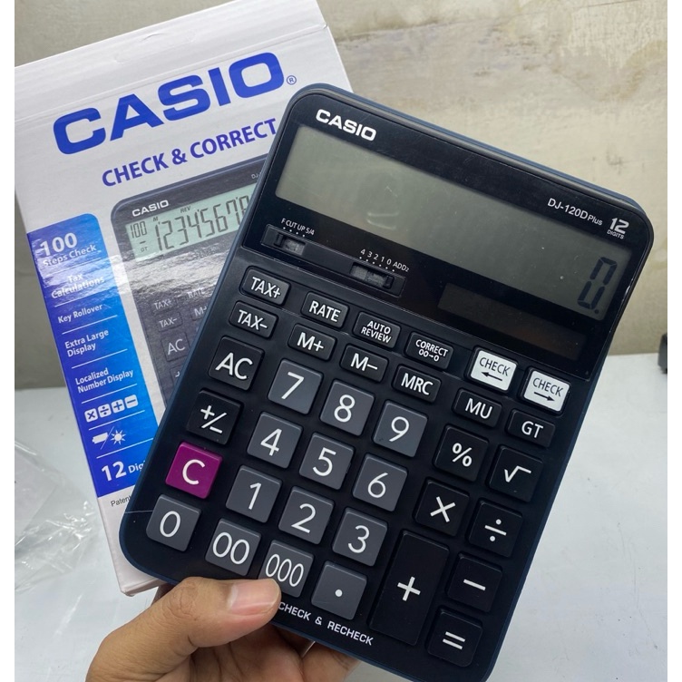 

kalkulator casio dj12 plus alat hitung casio DJ12PLUS kakulator casio murah KODE O4E5