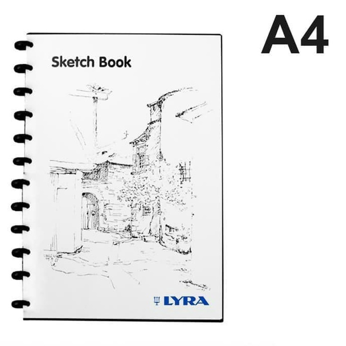 

LYRA SKETCH BOOK A4 ISI 3 LEMBAR SKETCH BOOK LYRA 92126 KODE V9D6