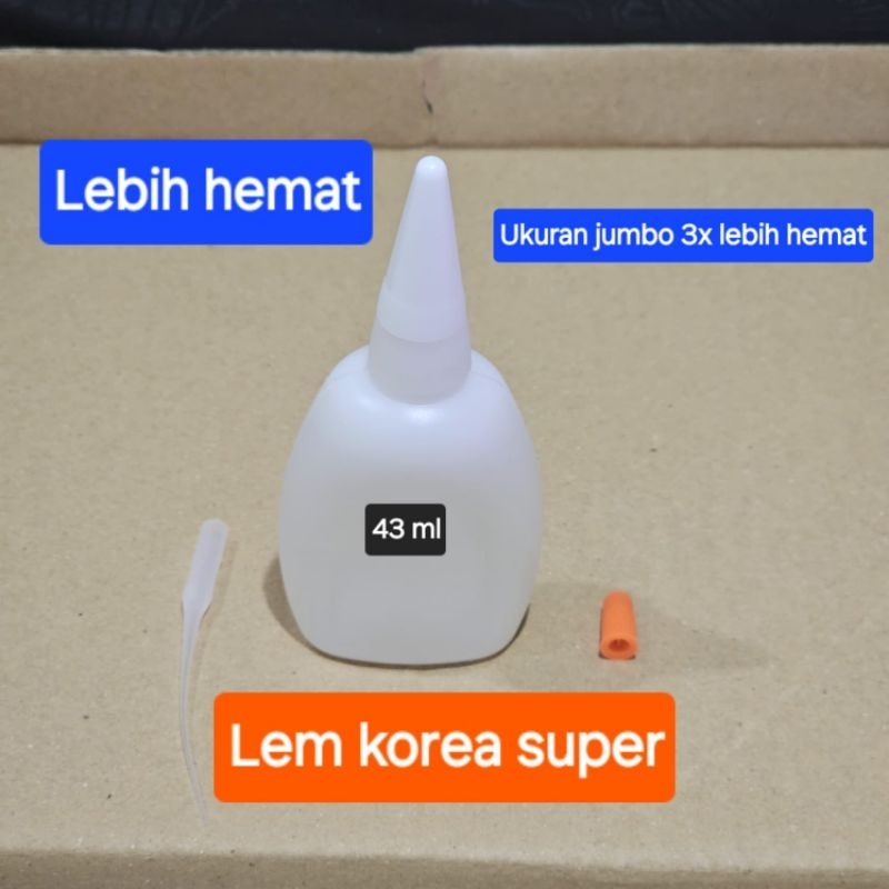 

Lem Korea jumbo polos - Lem korea super 43ml