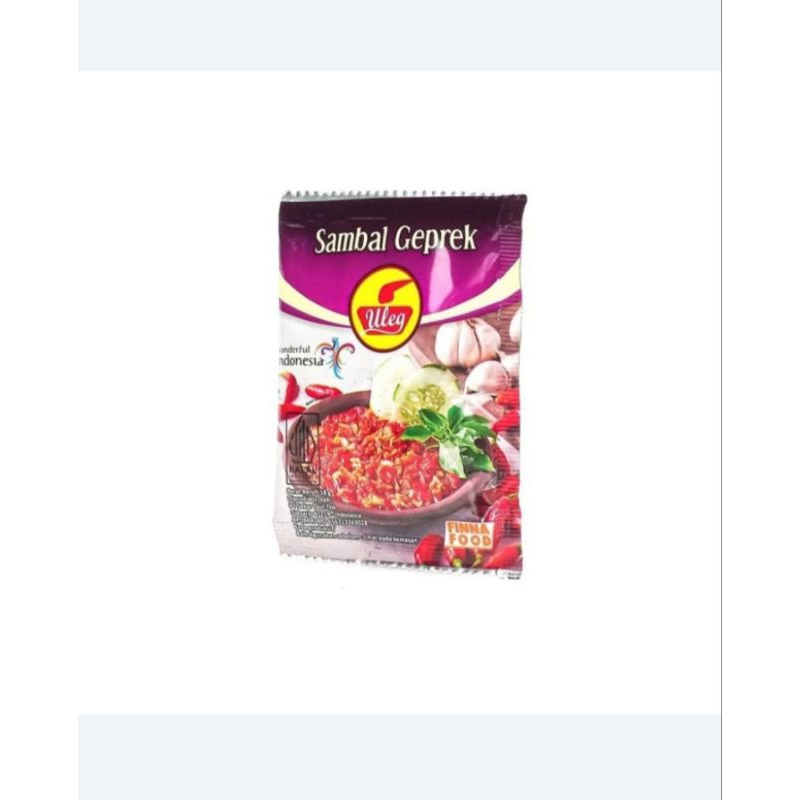 

Uleg sambal geprek 1 rcg isi 10 pcs