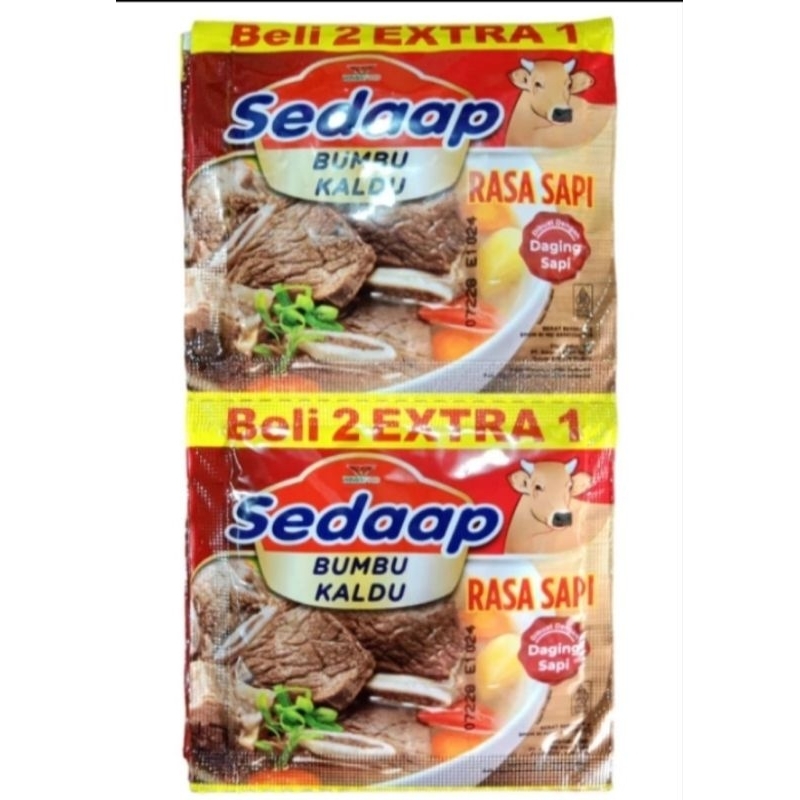 

bumbu kaldu rentengan rasa sapi