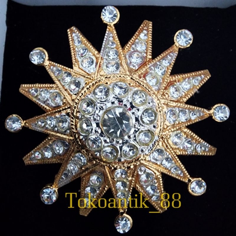 BROS BESKAP DIAMOND SEPUH EMAS BROS KAKUNG PRIA MODEL MATAHARI