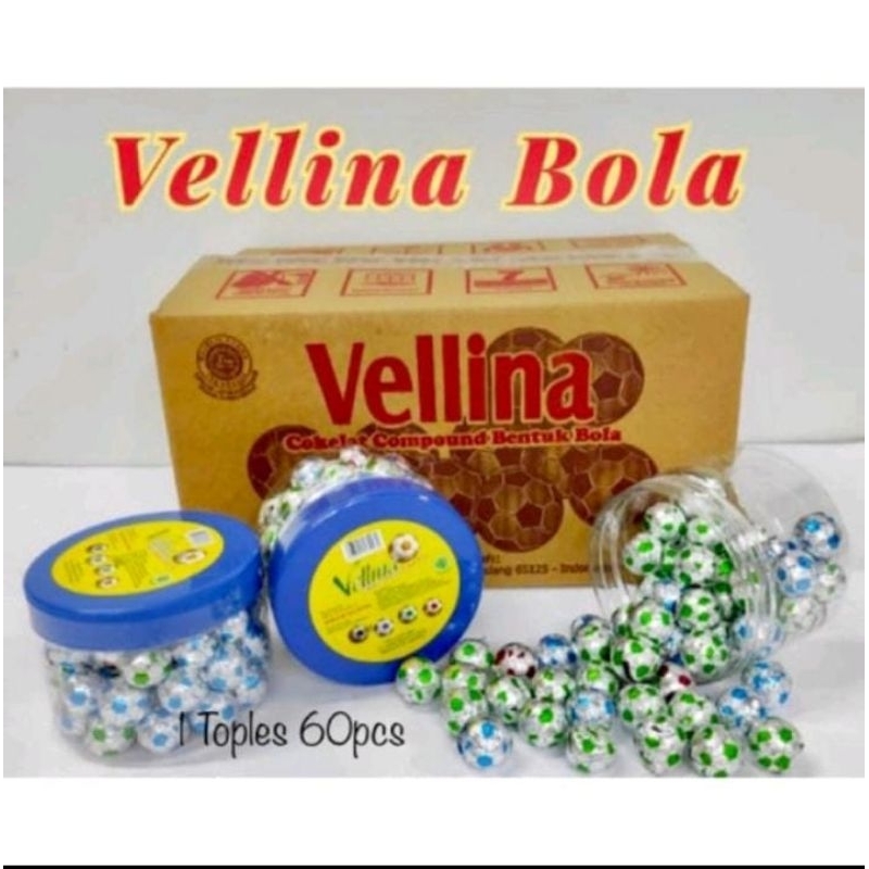 

VELLINA COKELAT COMPOUND BENTUK COIN1 TOPLES ISI 60pcs BERAT 300gr