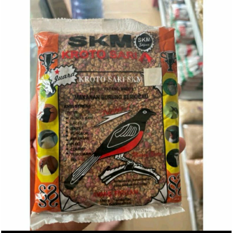 KrotoSari SKM Original Kroto Sari Pakan Burung Gacor