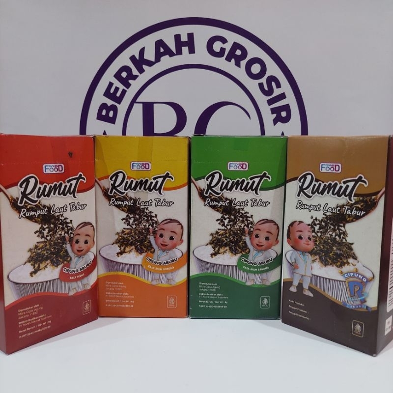 

RUMUT TABUR - SNACK RUMPUT LAUT TABUR CIPUNG DENGAN 4 VARIAN RASA