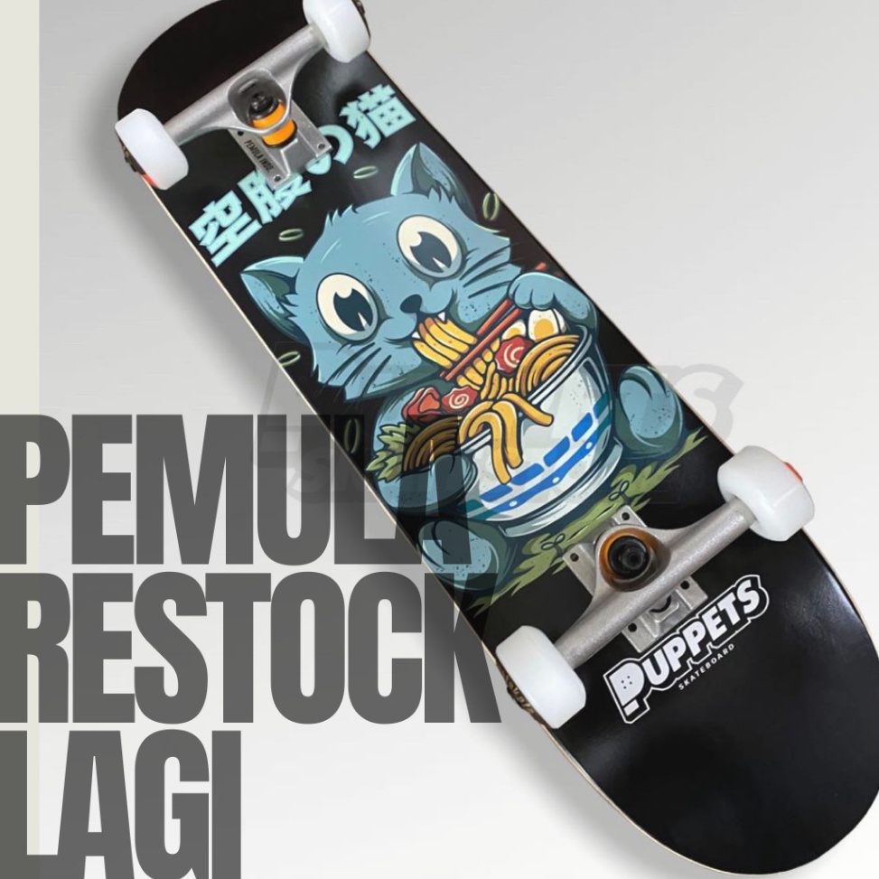 KODE L57N PUPPETS fullset PEMULA skateboard by Puppets