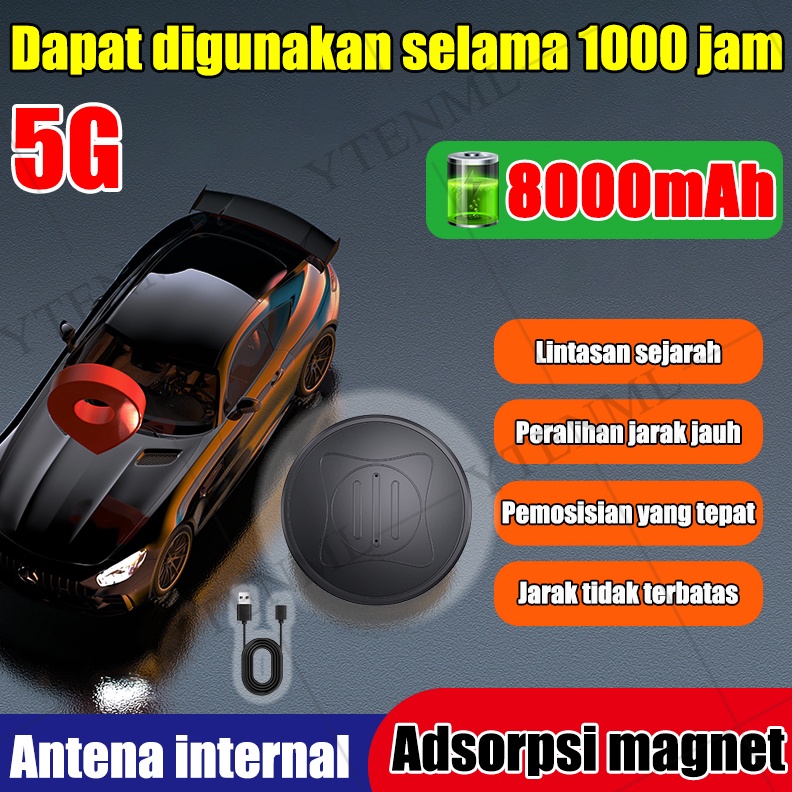 KODE Q4X2 Penyerapan magnetik 8mAhDapat diposisikan secara global Gps mobil gps mobil tracker tanpa 