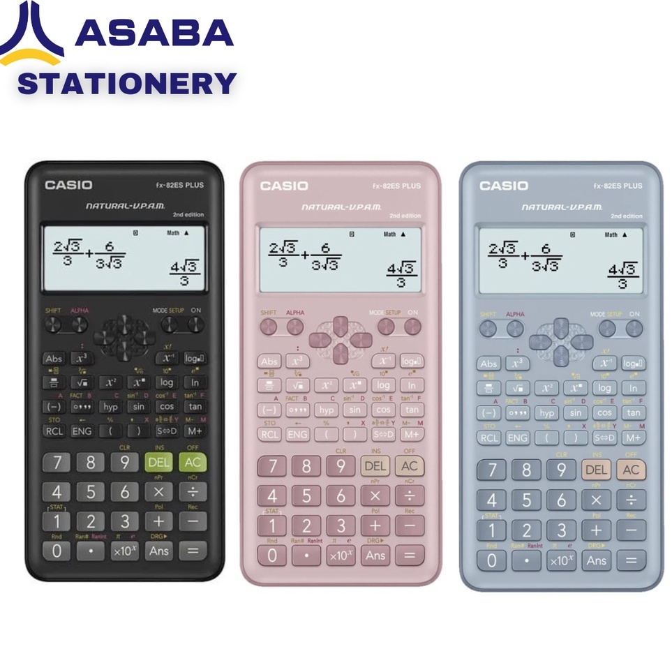 

KODE Q98Z Kalkulator SekolahKuliah Casio FX82ES PLUS