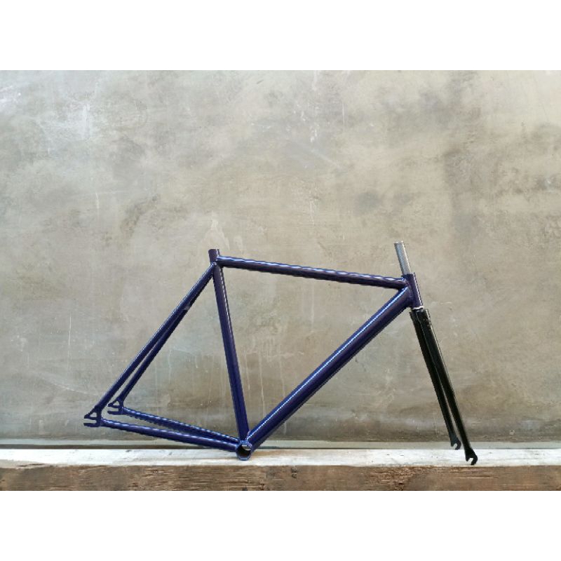 frameset, frame dan fork classic lurus lug fixie otentik SNTZ semi modern