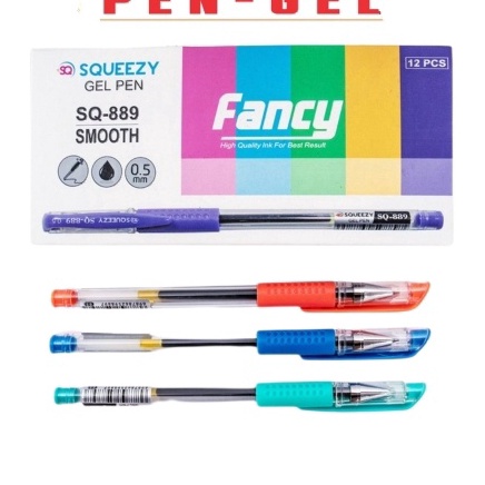 

Hemat Pulpen Gel Fancy Smooth 5mm Pulpen Gel 1 Lusin Hitam SQ889