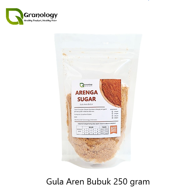 

Gula Aren Bubuk / Arenga Sugar (250 gram) by Granology