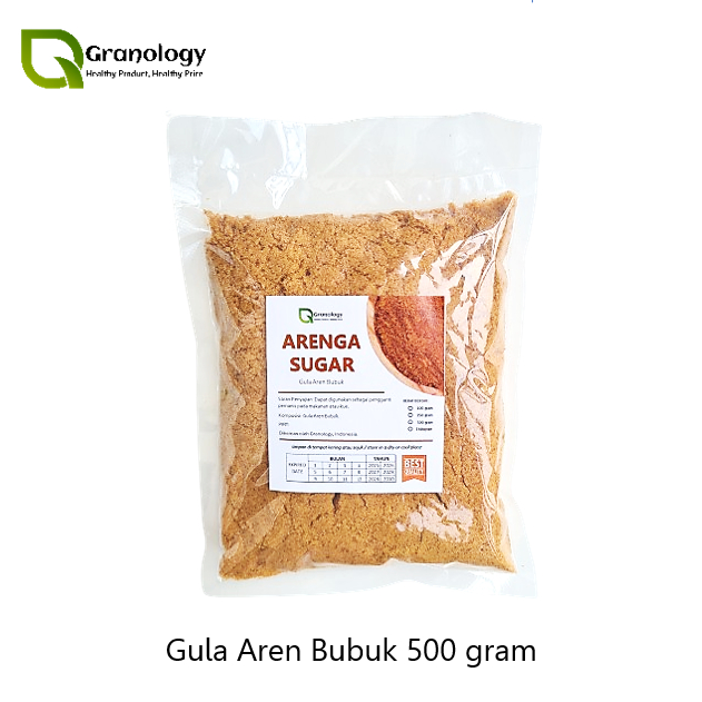 

Gula Aren Bubuk / Arenga Sugar (500 gram) by Granology