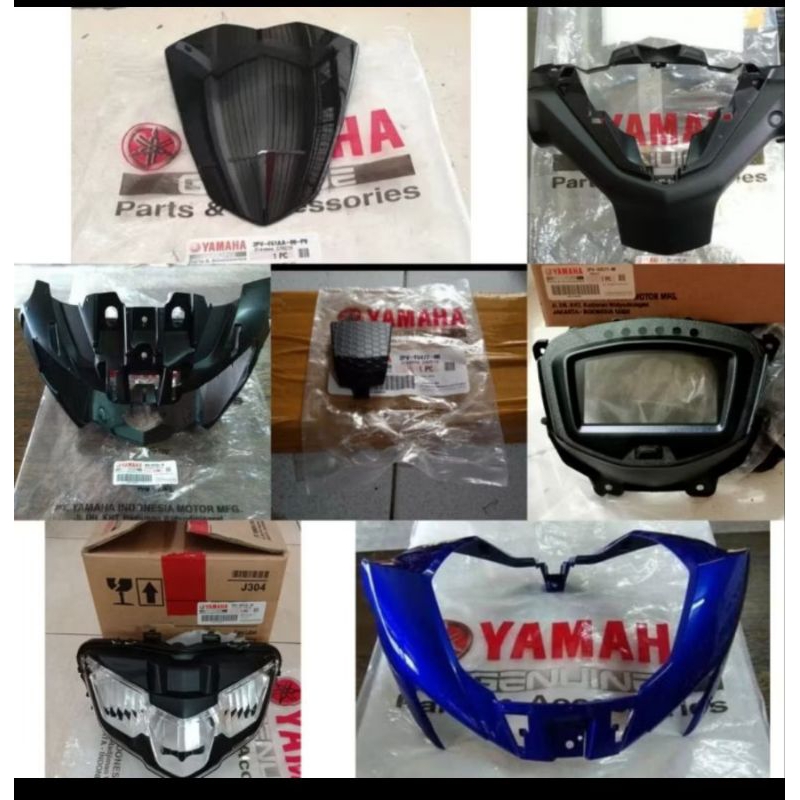 Batok depan fullset Yamaha Mx king Led V2 original Yamaha