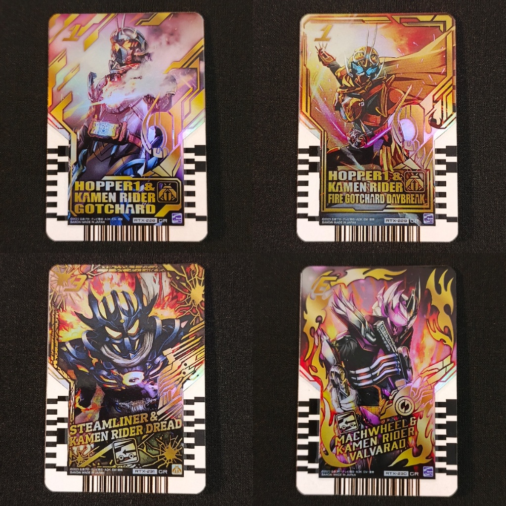 Gotchard Riders Valvarad Majade Dread Legendary Legend Ride Chemy Card Kamen Rider Gotchard (Recast)