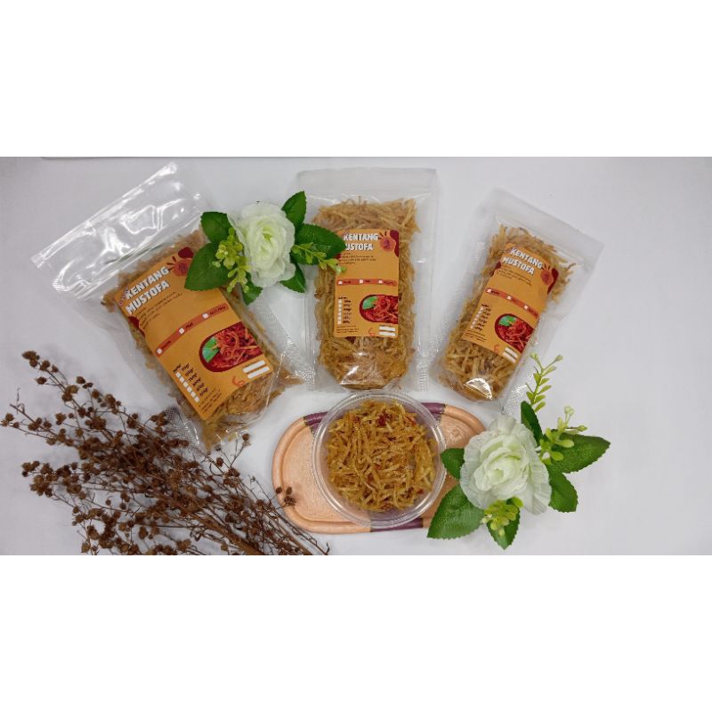 

Kentang Mustofa / Kering Kentang Renyah & Krispi Standing Pouch 150gr