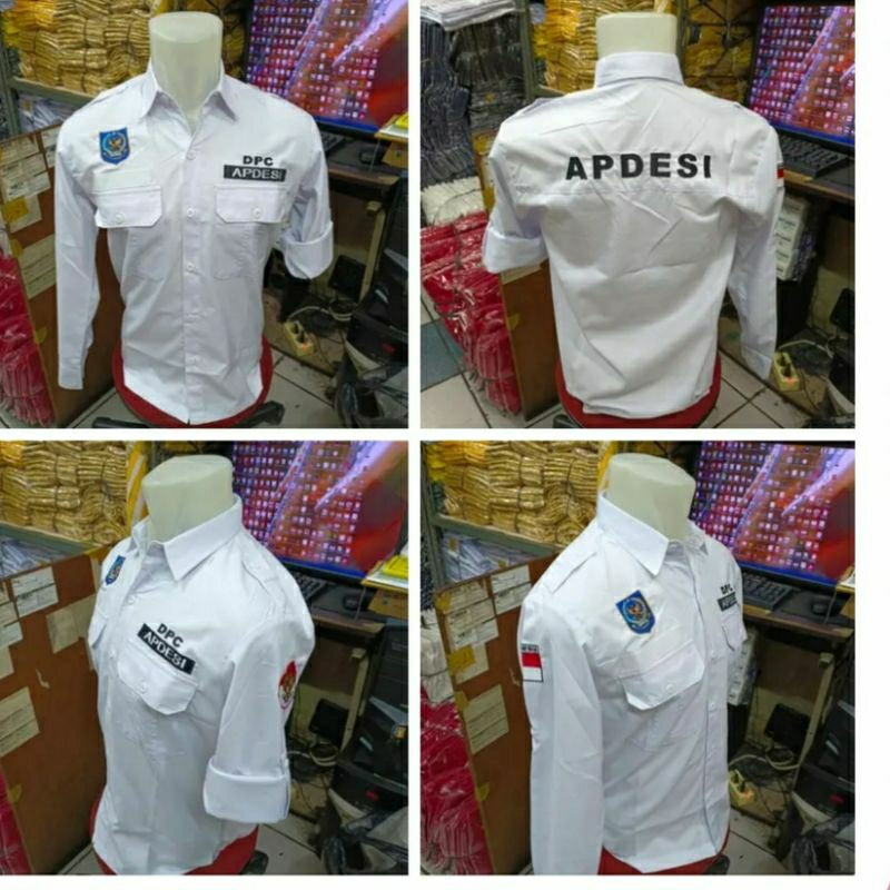 baju APDESI bisa custom logo daerah
