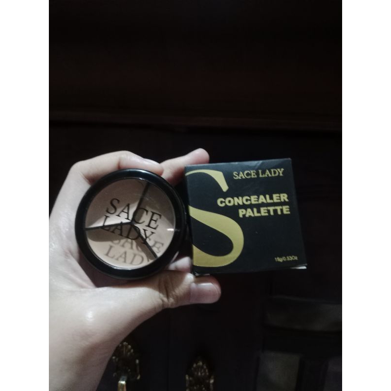 Concealer Palette Sace Lady 3 Warna Variasi