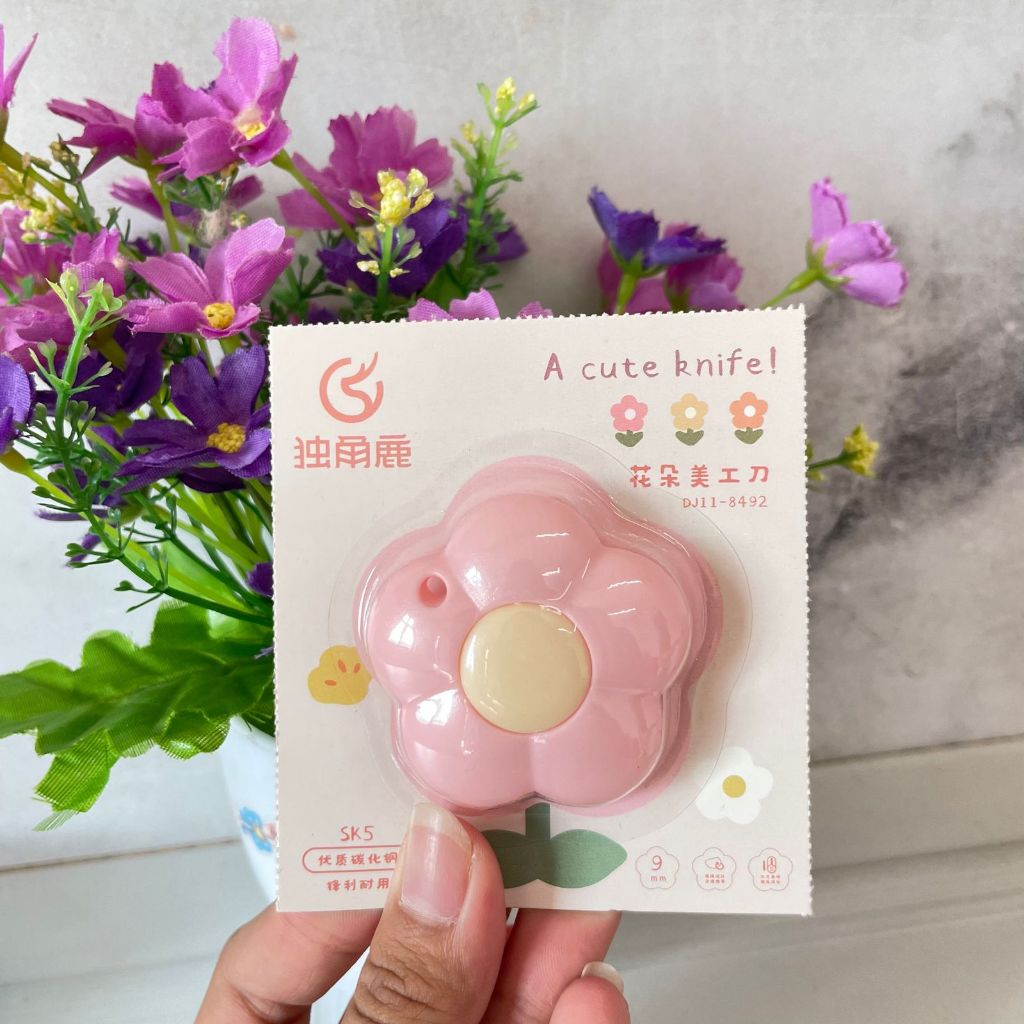 

Mini Cutter Flower design Pemotong Kertas Premium desain bunga