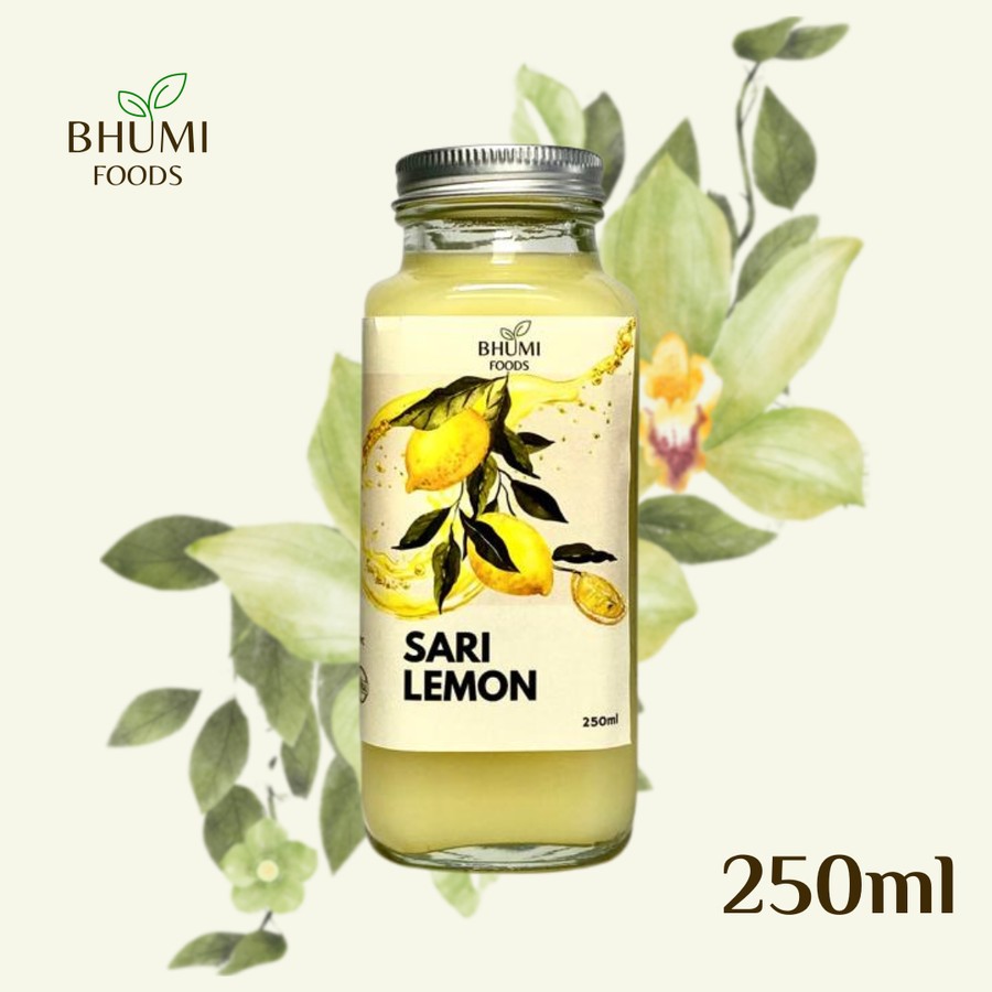 

Sari Lemon 250ml Bhumi Foods - Pure Lemon Pressed