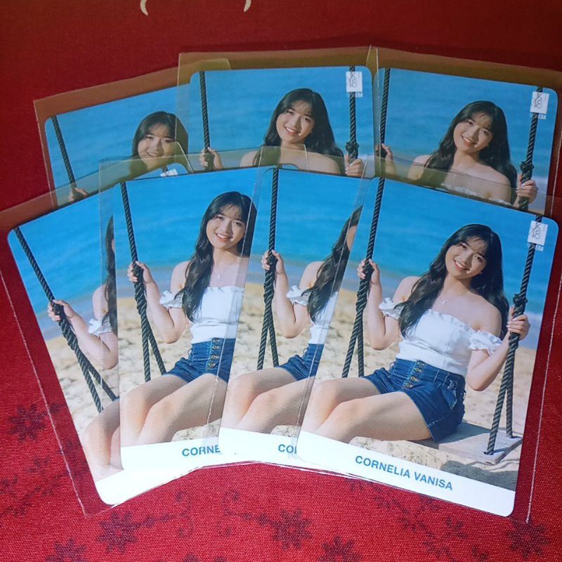 PHOTOCARD JKT48 SUMMER TOUR CORNELIA VANISA OFFICIAL