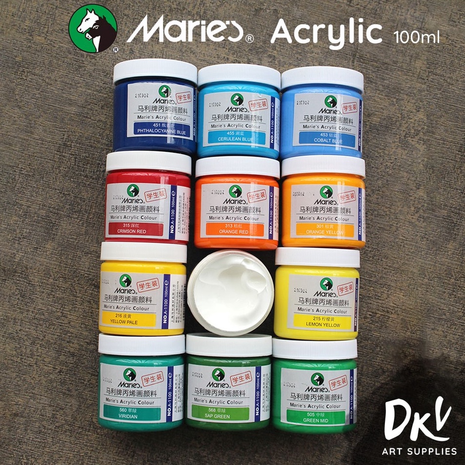 

Rekomendasi Maries Acrylic Paint Cat Akrilik Maries 1ml 1 ml