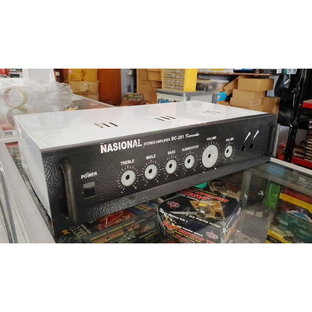 BOX POWER AMPLIFIER BC201 KARAOKE MURAH BERKUALITAS