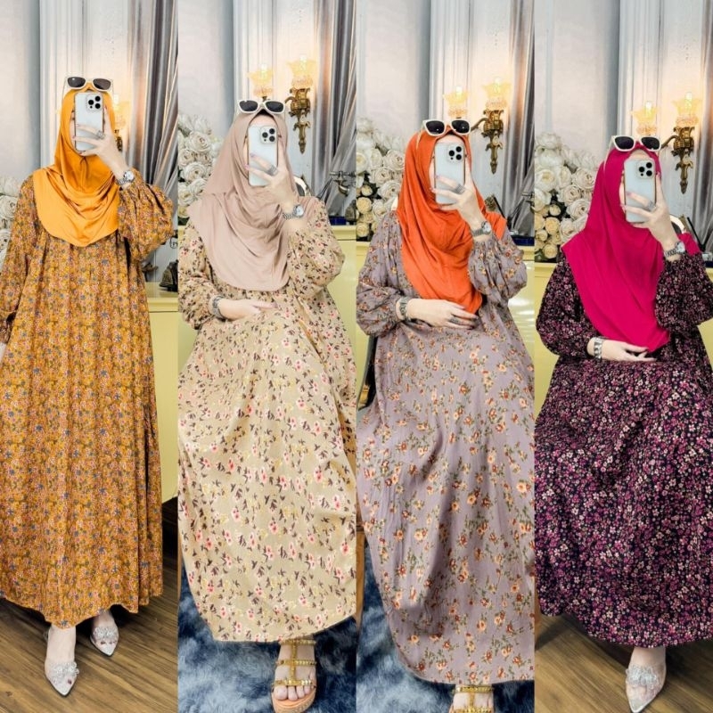 Set Hijab Khumaira By ZZ homedress