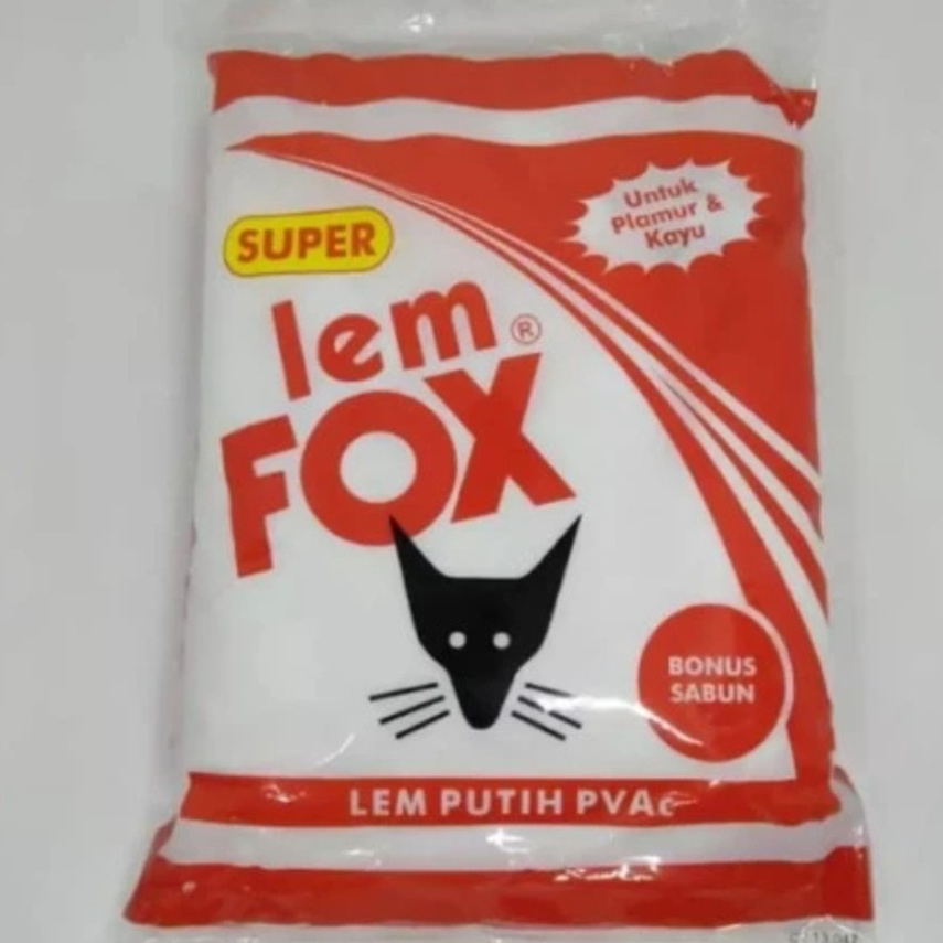 

KODE J25X Lem PVAC Lem Kayu Fox Merah 7gr