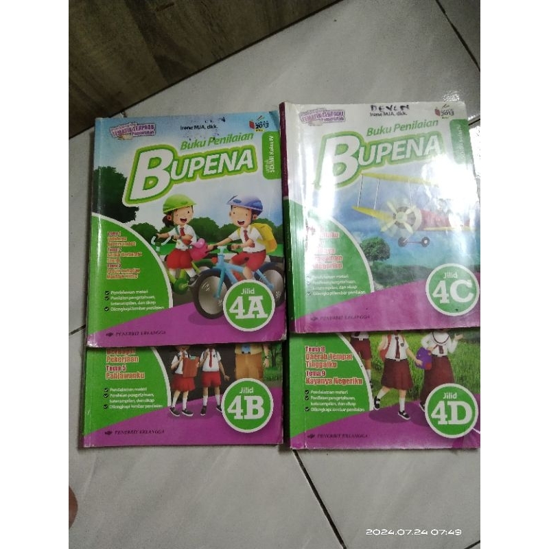 Bupena kelas 4 bekas