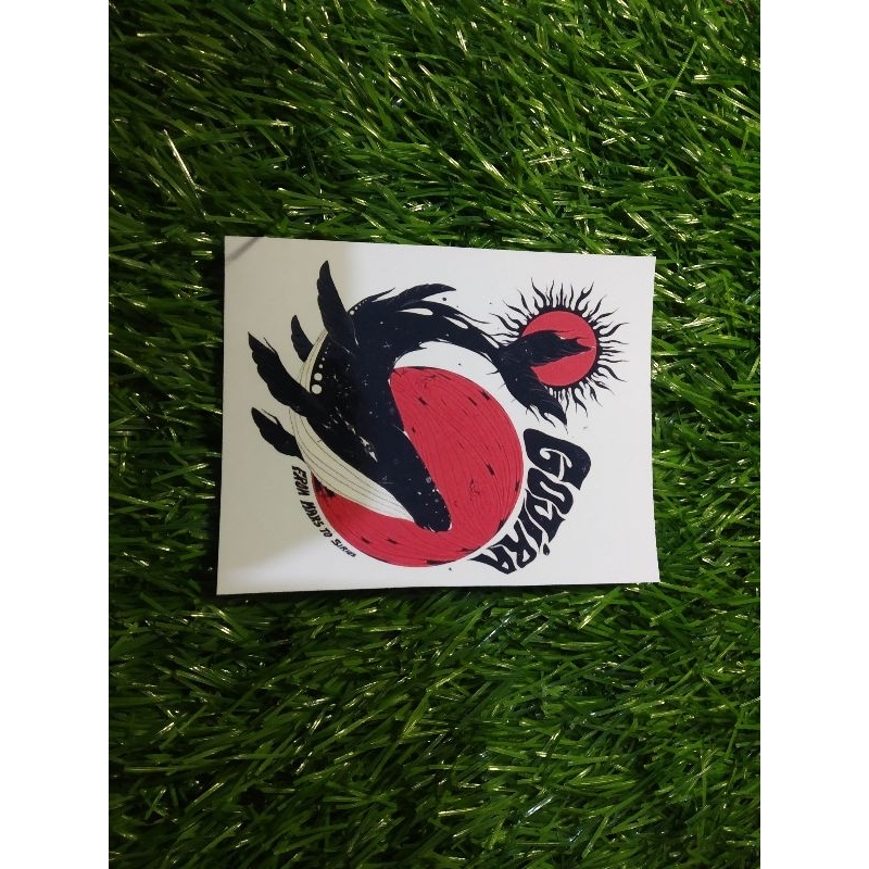 

print stiker gojira