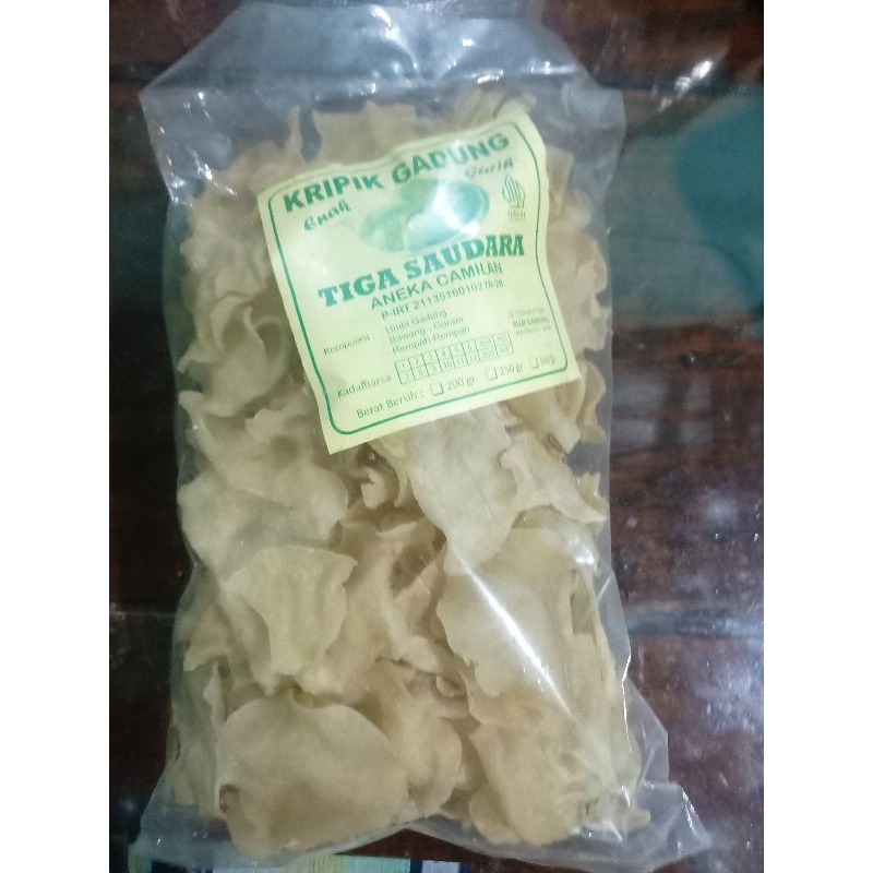 

[BISA COD] Krecek Gadung ±500g
