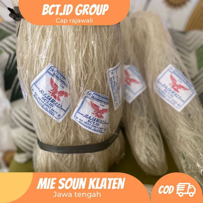 

MIE SOUN RAJAWALI ISI 10PCS BERAT (-+1KG) PRODUKSI TANGAN PERTAMA MIE KENYAL KHAS JAWA