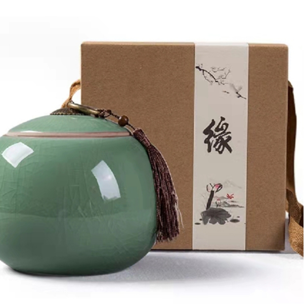 Tempat Bubuk Tea Kopi / Tea Leaves Storage Jar EB Dining