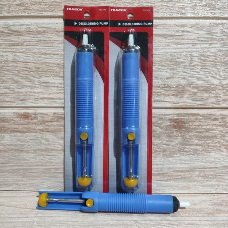 Sedot Timah Solder Takeda Sedotan Timah Solder Penyedot Timah Solder Sucker Desoldering Pump Alat Se