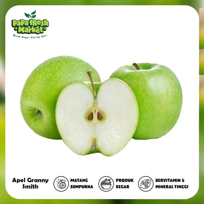 

APEL HIJAU NEW ZELEND PER 500 GR