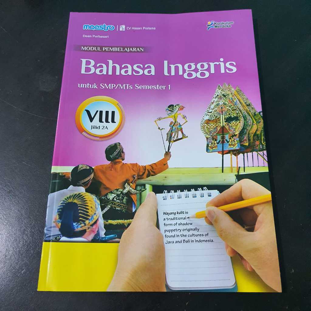 LKS Smt 1 Maestro  - Modul Bahasa Inggris SMP/MTs Kelas 8 Semester 1 - Kurikulum Merdeka