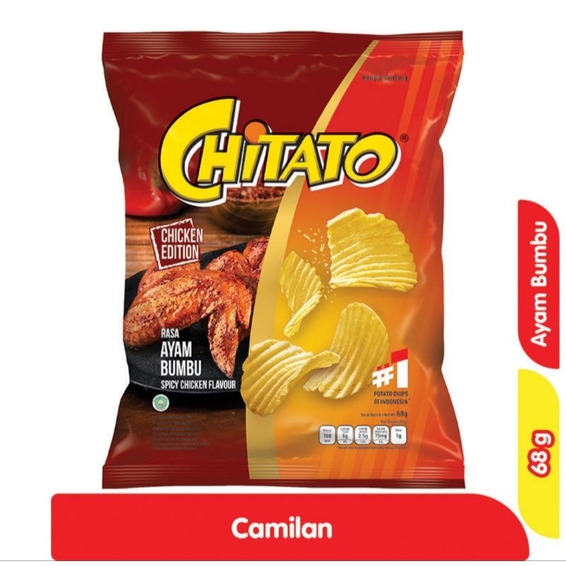 

CHITATO POTATO CHIPS SERIES 68g